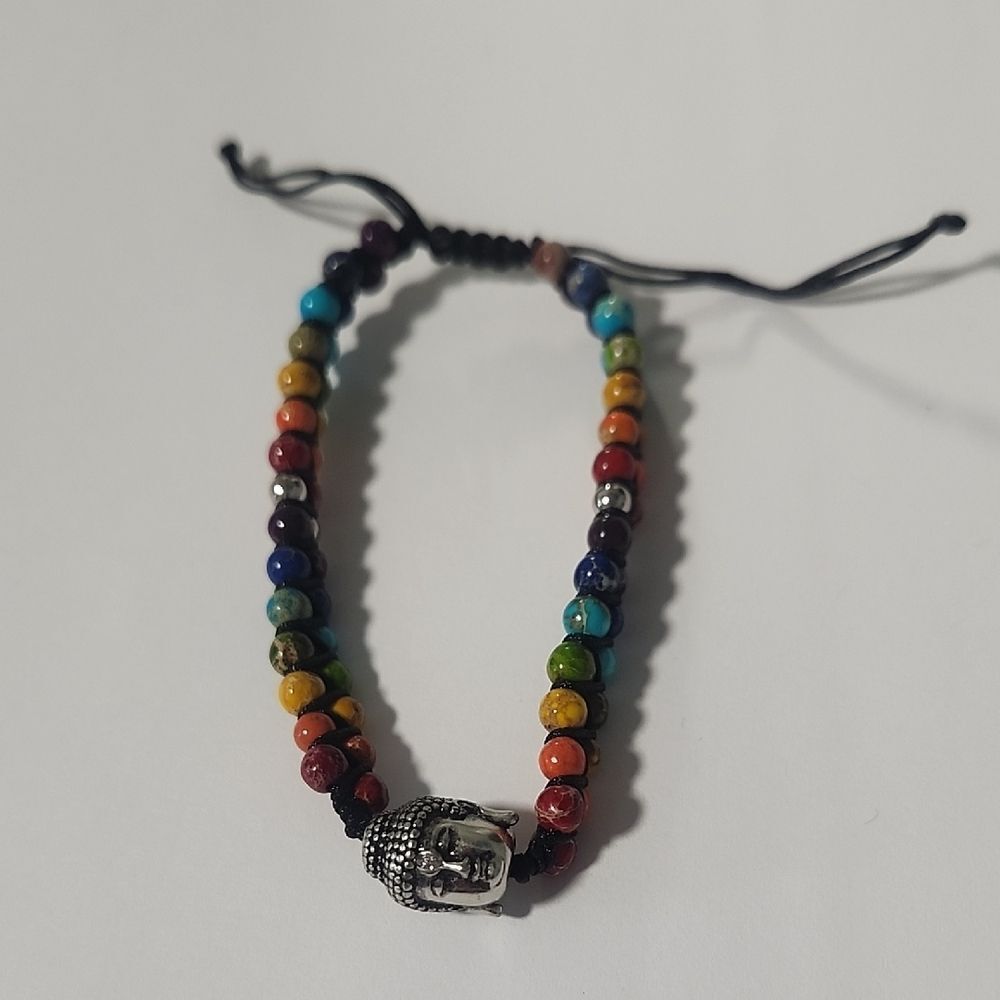 7 Chakra Multicolor Meditation Bracelet